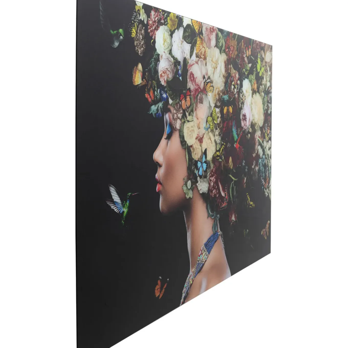 Tableau En Verre Bunch Of Flowers 150X100Cm