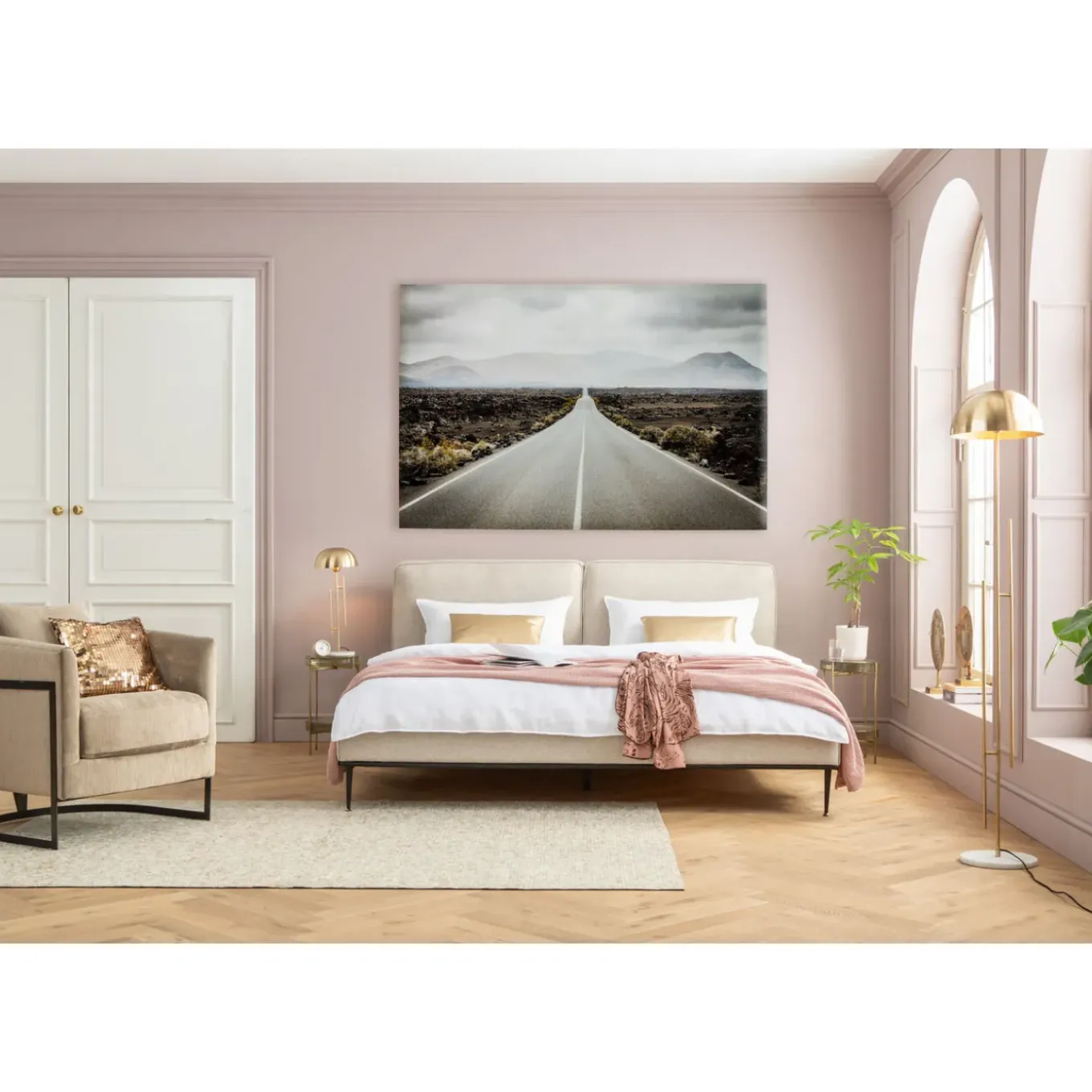 Tableau En Verre Endless Street 180X120Cm