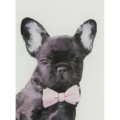 Tableau En Verre Fashion Dog 60X80Cm