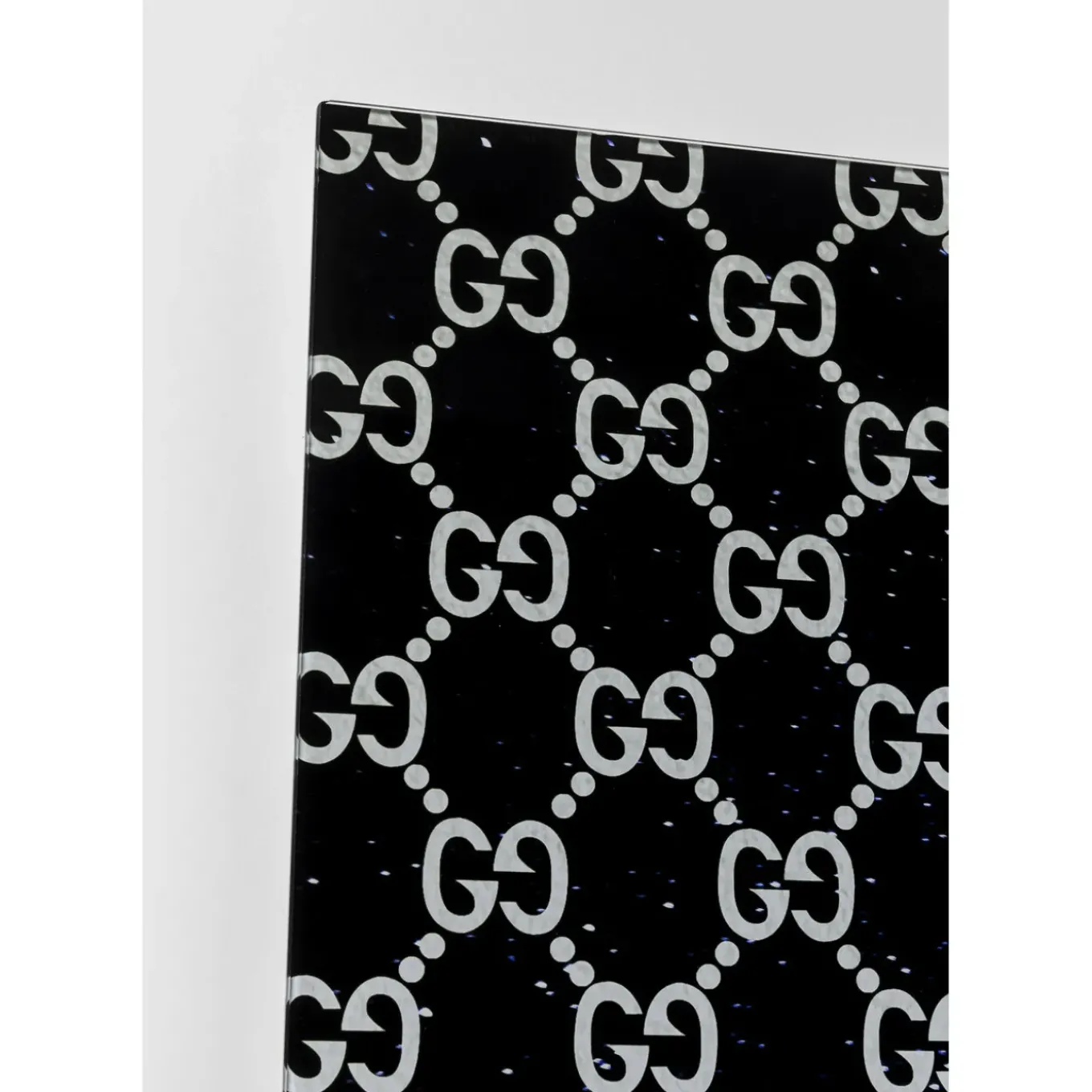 Tableau En Verre Fashion Haircut 80X80Cm