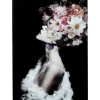 Tableau En Verre Flowery Beauty 80X120Cm