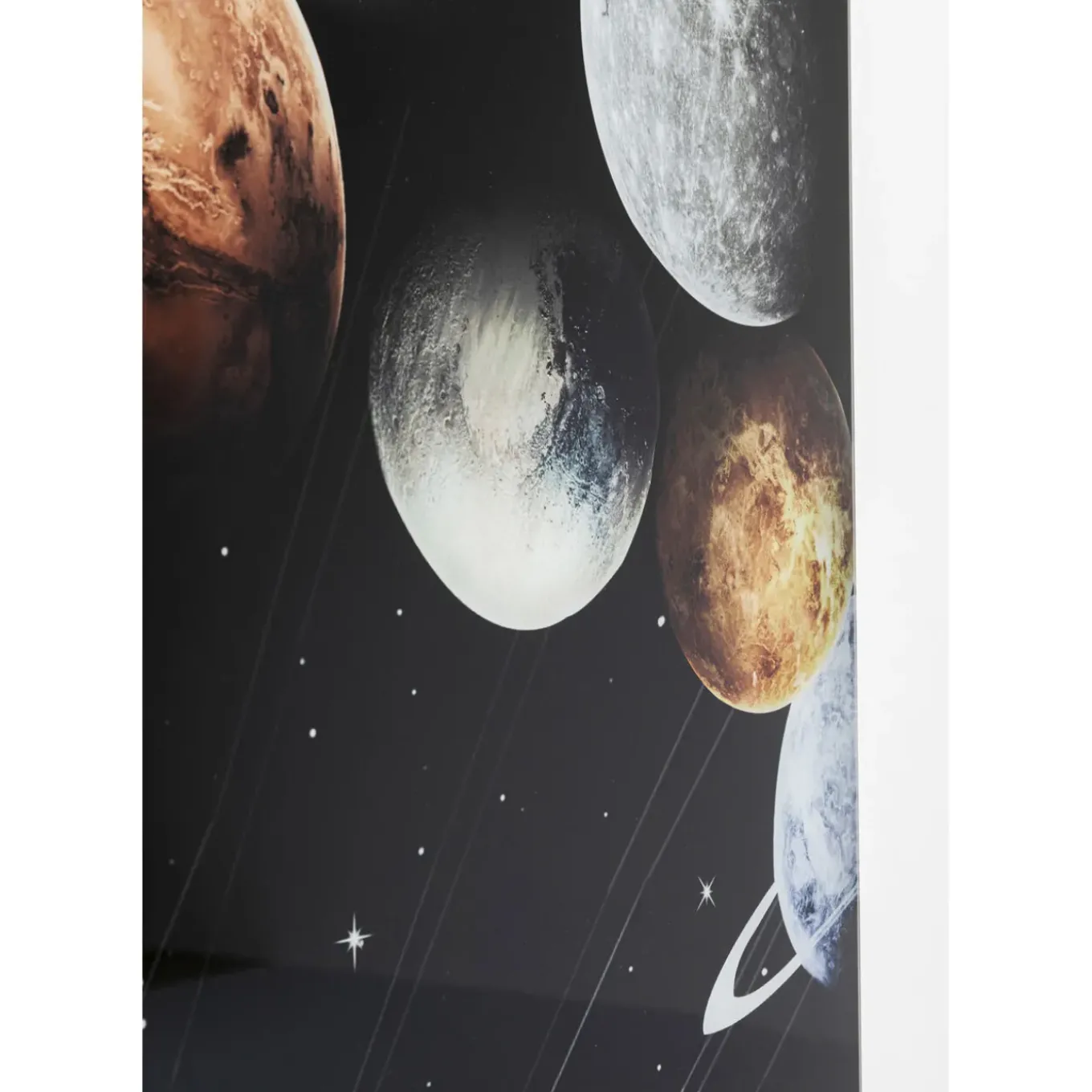 Tableau En Verre Flying Astronaut 100X150Cm
