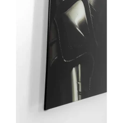 Tableau En Verre Knight Cow 120X120