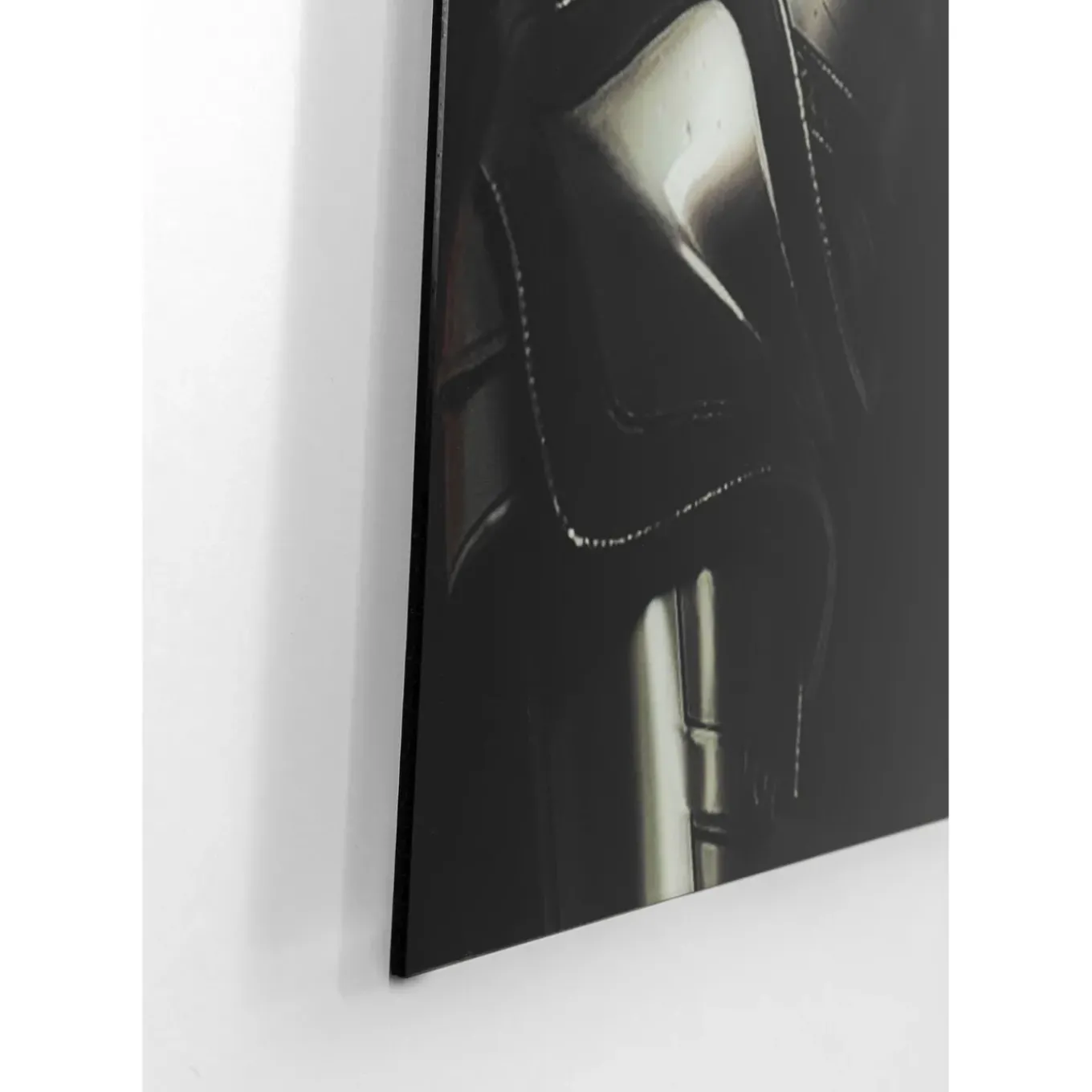 Tableau En Verre Knight Cow 120X120
