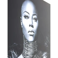 Tableau En Verre Lady Knight 100X150Cm