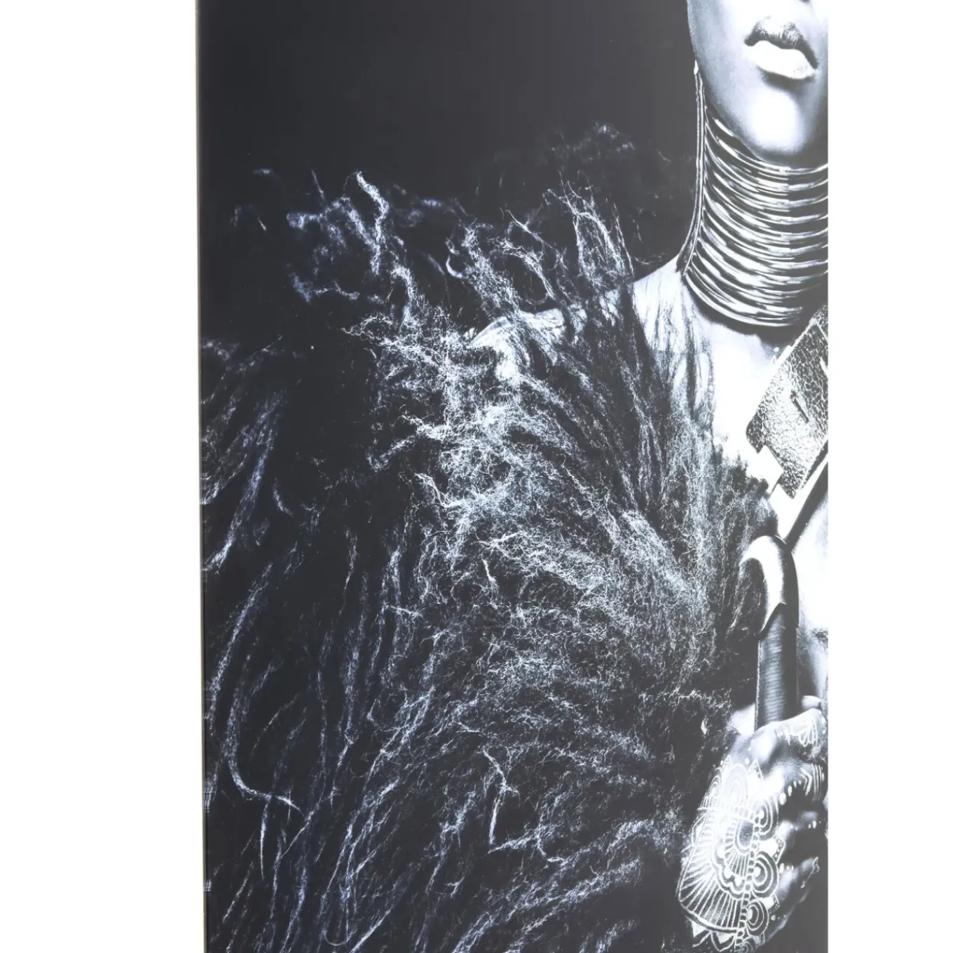 Tableau En Verre Lady Knight 100X150Cm