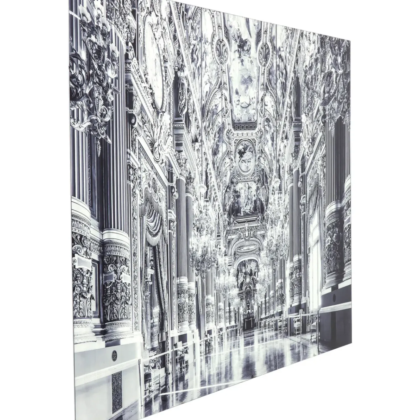 Tableau En Verre Metallic Versailles 180X120Cm