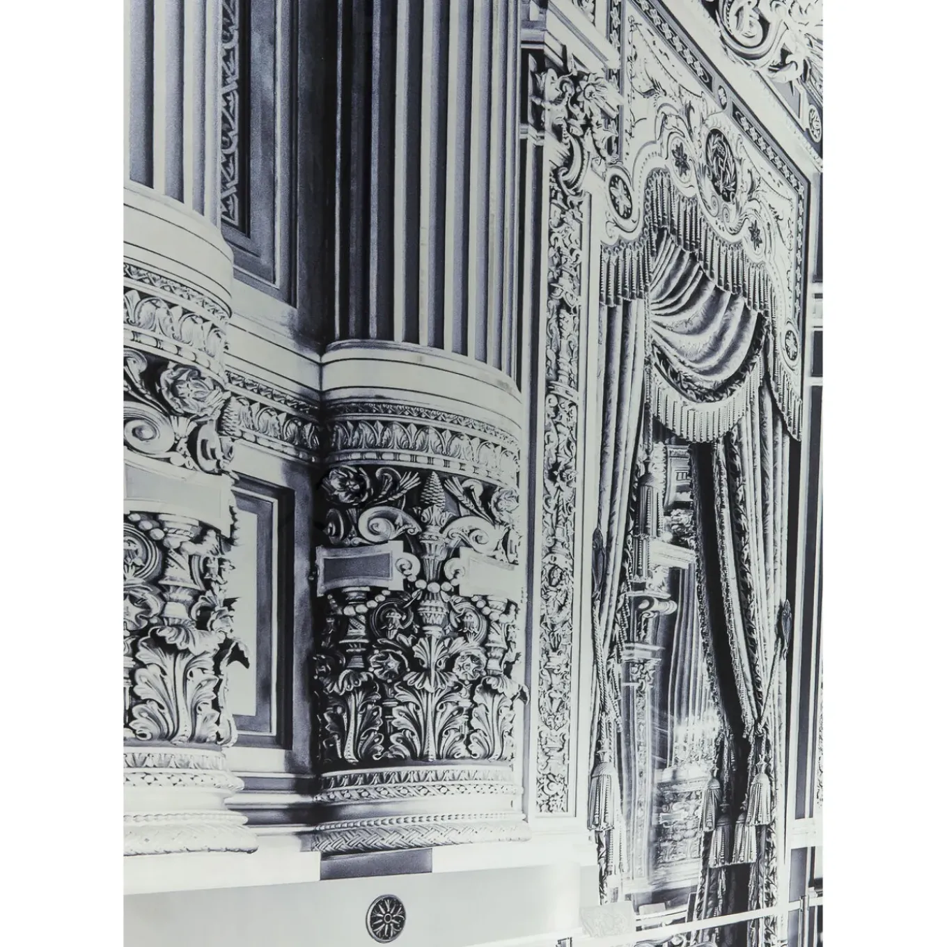 Tableau En Verre Metallic Versailles 180X120Cm