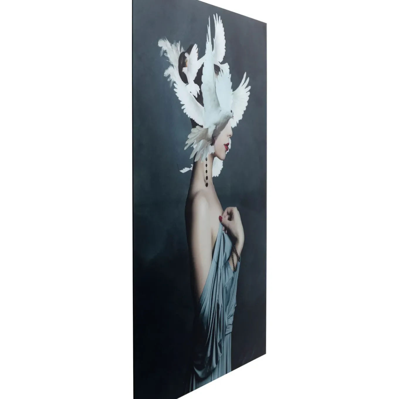 Tableau En Verre Mother Of Doves 80X120Cm