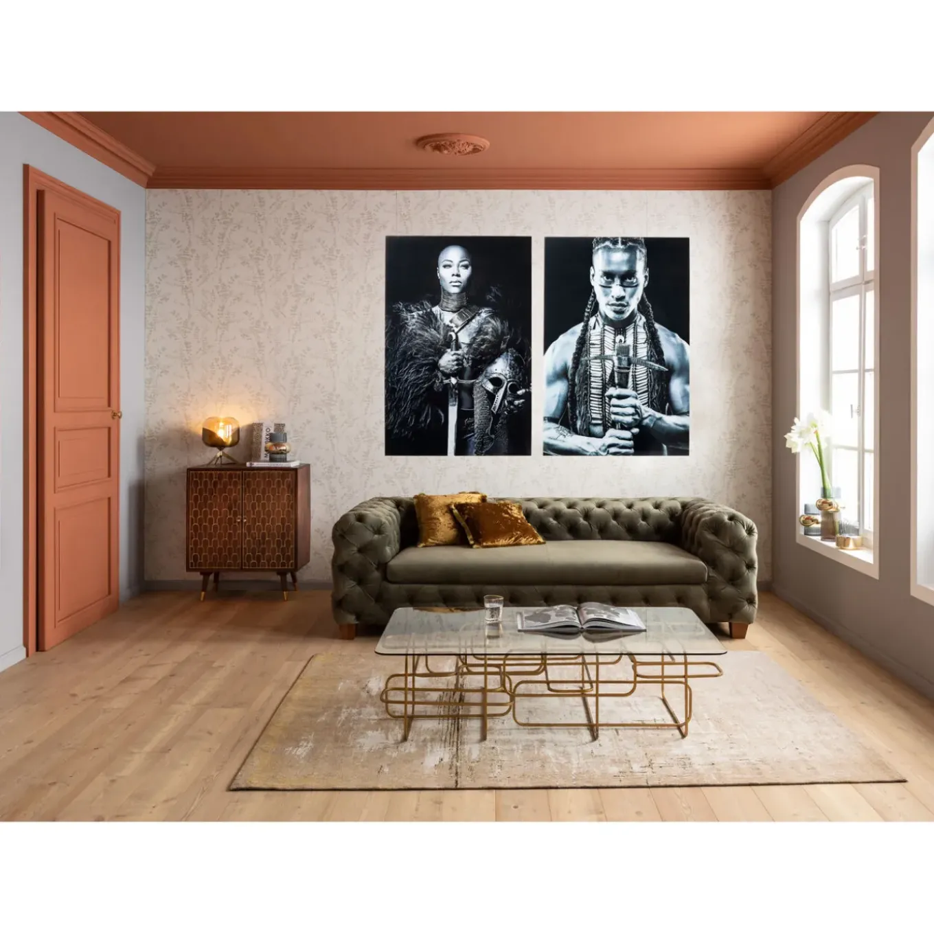 Tableau En Verre Native Front 100X150Cm