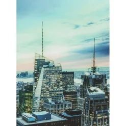 Tableau En Verre New York Sunset 160X120Cm
