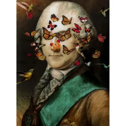 Tableau En Verre Noble Butterfly 100X150Cm