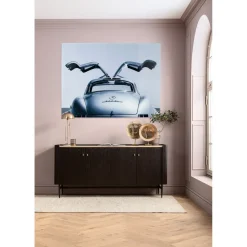 Tableau En Verre Oldtimer Back 160X120Cm
