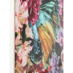 Tableau En Verre Rose Paradise 3D 120X120Cm