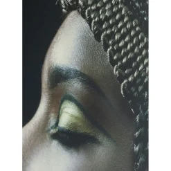 Tableau En Verre Royal Headdress Profile 100X150Cm