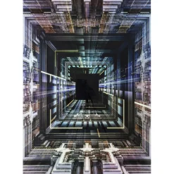 Tableau En Verre Science Fiction 120X180Cm