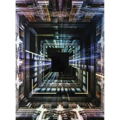 Tableau En Verre Science Fiction 120X180Cm