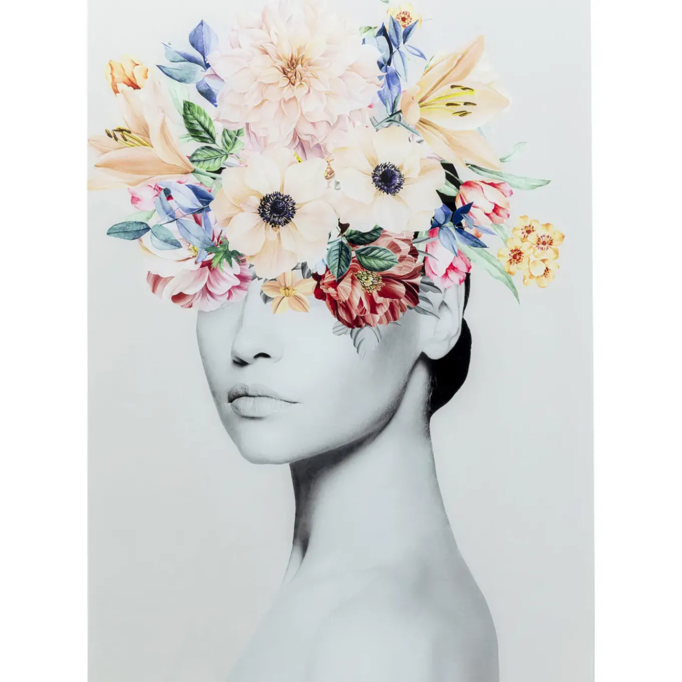 Tableau En Verre Spring Hair 80X120Cm