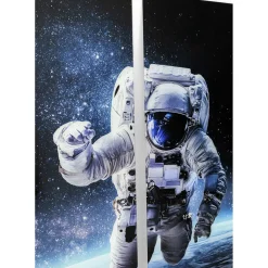 Tableau En Verre Triptychon Man In Space 240X160Cm