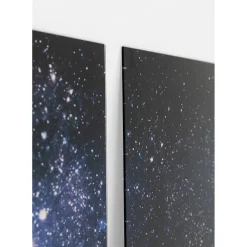Tableau En Verre Triptychon Man In Space 240X160Cm