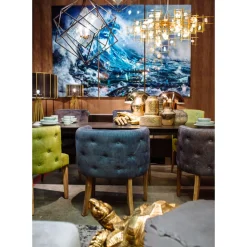 Tableau En Verre Triptychon Wave (3/Set)
