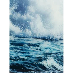 Tableau En Verre Triptychon Wave (3/Set)