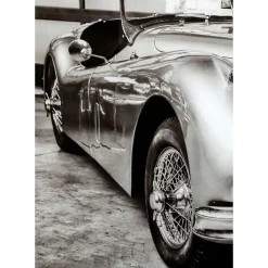 Tableau En Verre Vintage Cabrio 150X100Cm