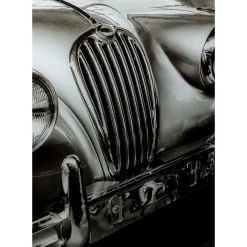 Tableau En Verre Vintage Cabrio 150X100Cm