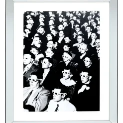 Tableau Encadre Audience 85X105Cm