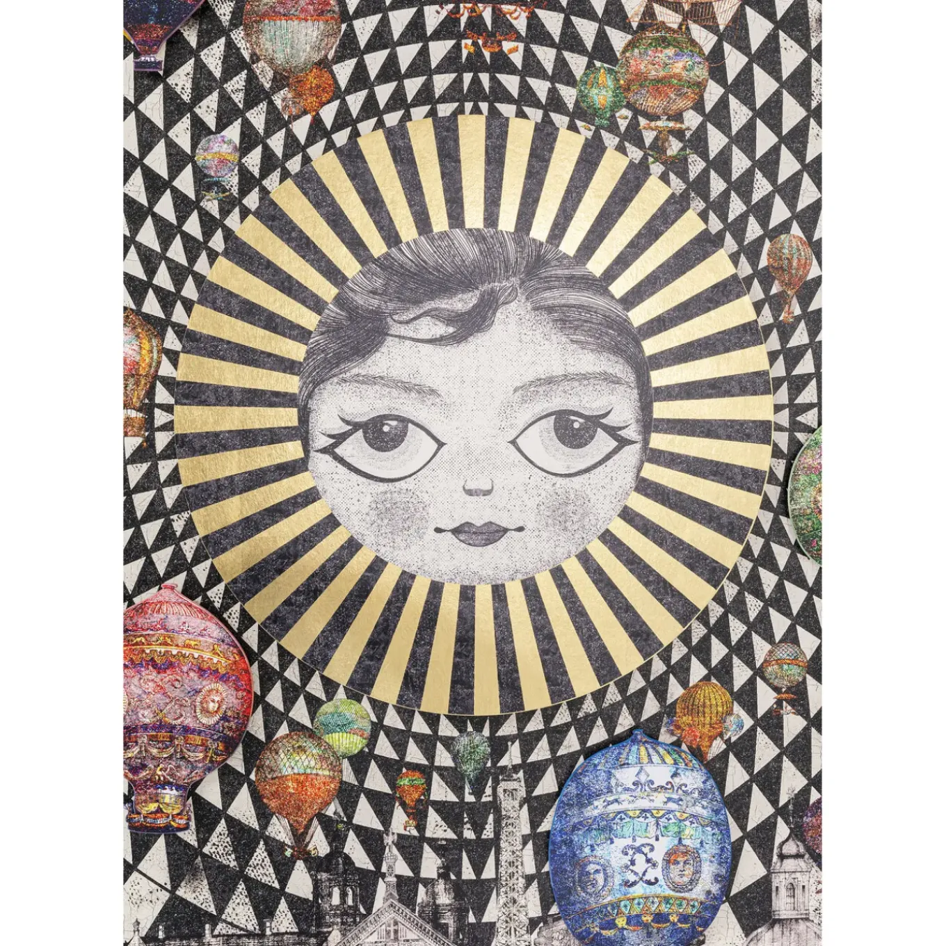 Tableau Encadre Balloons 110X174Cm