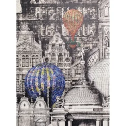 Tableau Encadre Balloons 110X174Cm