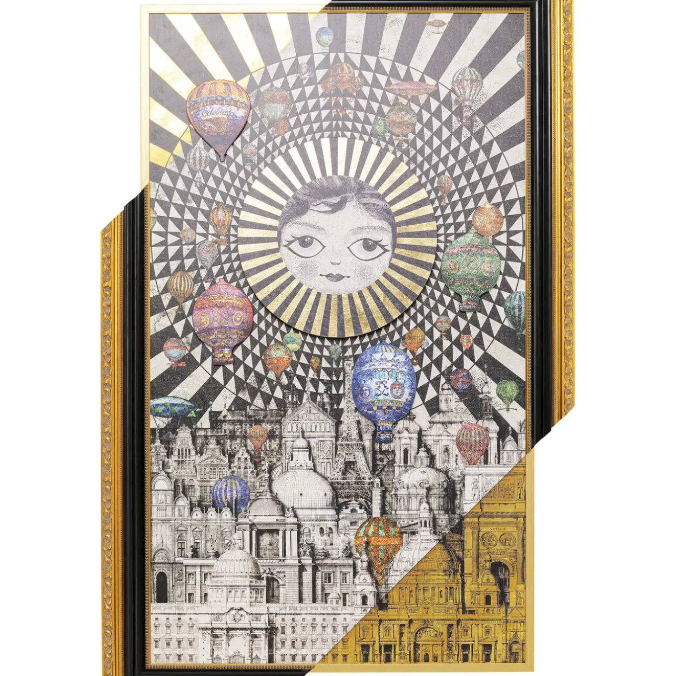 Tableau Encadre Balloons 160X260Cm