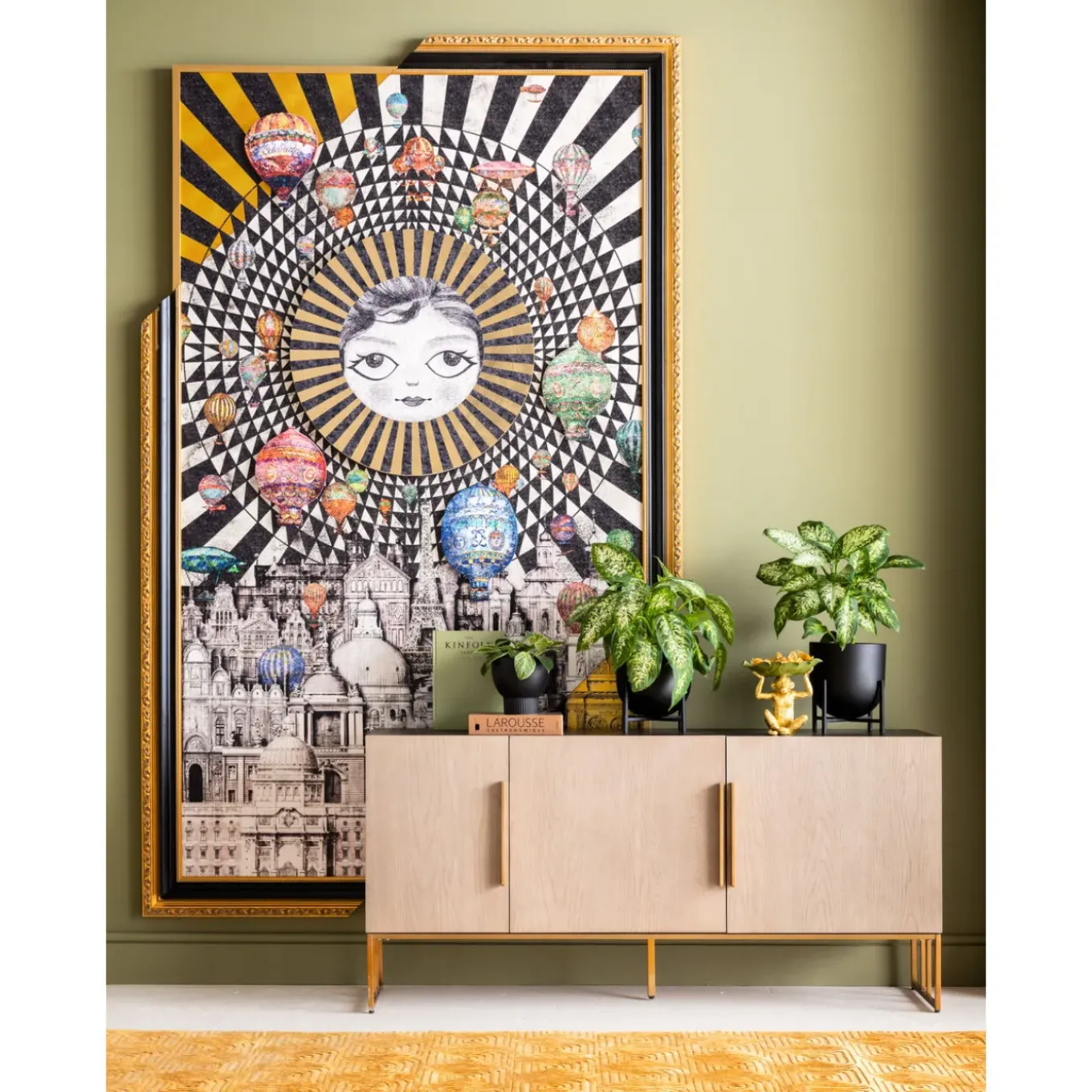Tableau Encadre Balloons 160X260Cm