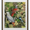 Tableau Encadre Birds In Jungle 80X100Cm