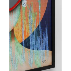 Tableau Encadre Heart Glasses 100X80Cm