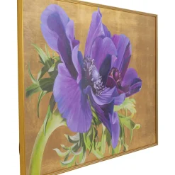 Tableau Encadre Violet 100X150Cm