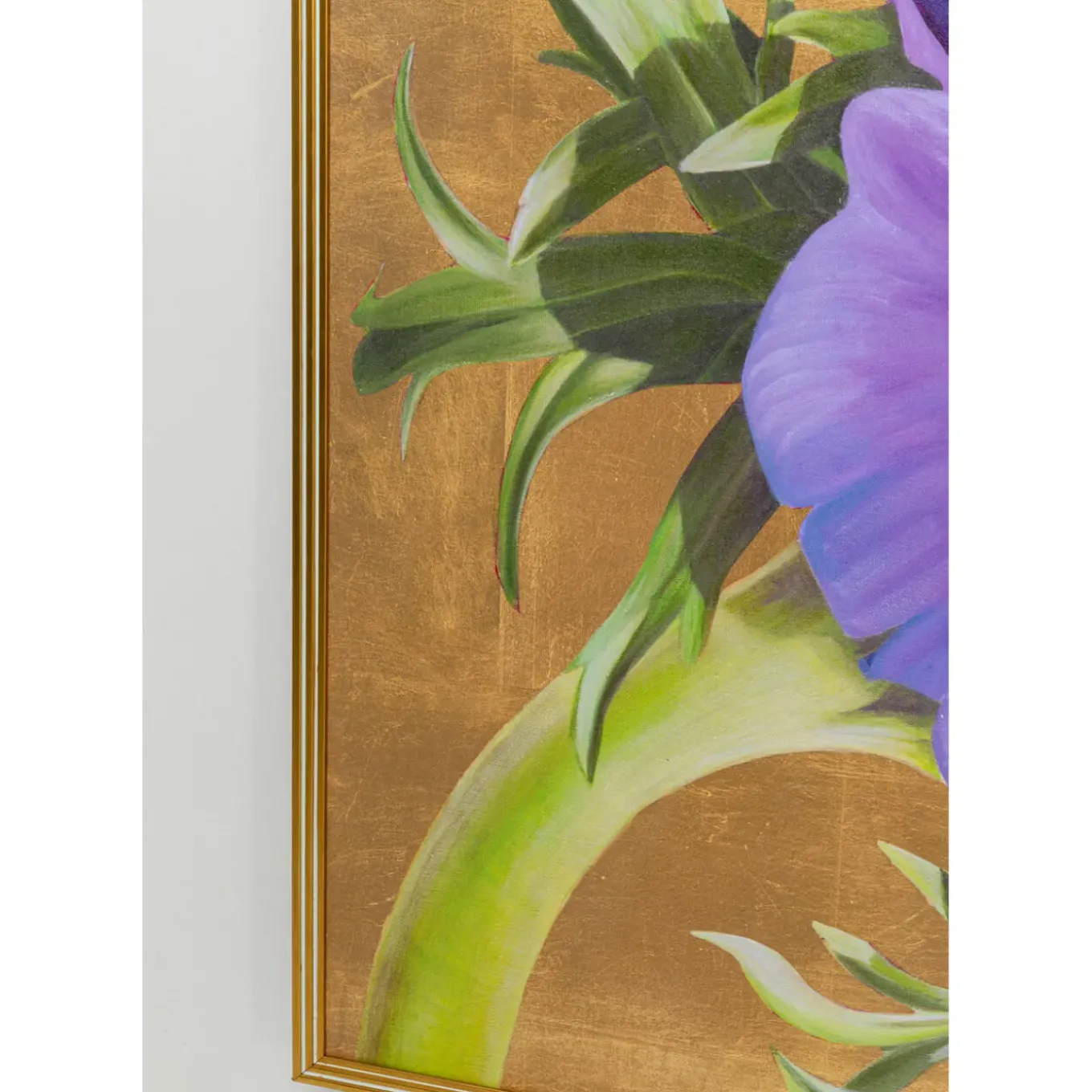 Tableau Encadre Violet 100X150Cm