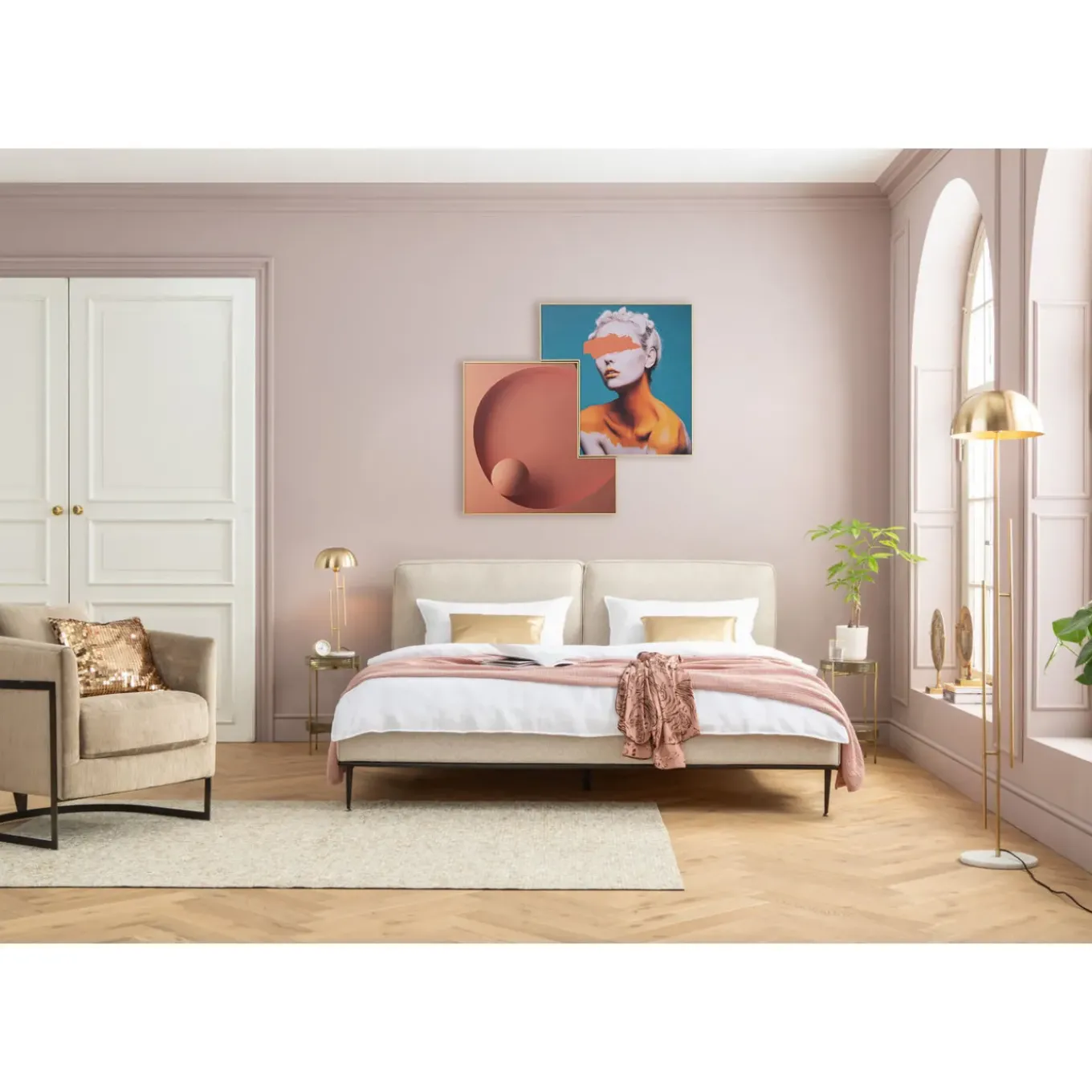 Tableau Encadre Wallart (2/Set)