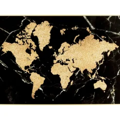 Tableau Encadre World Map 150X100Cm
