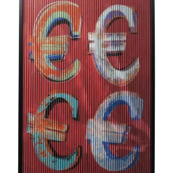 Tableau Frame Art 3D Euro 118X83Cm