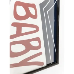 Tableau Frame Be My Baby 42X30Cm