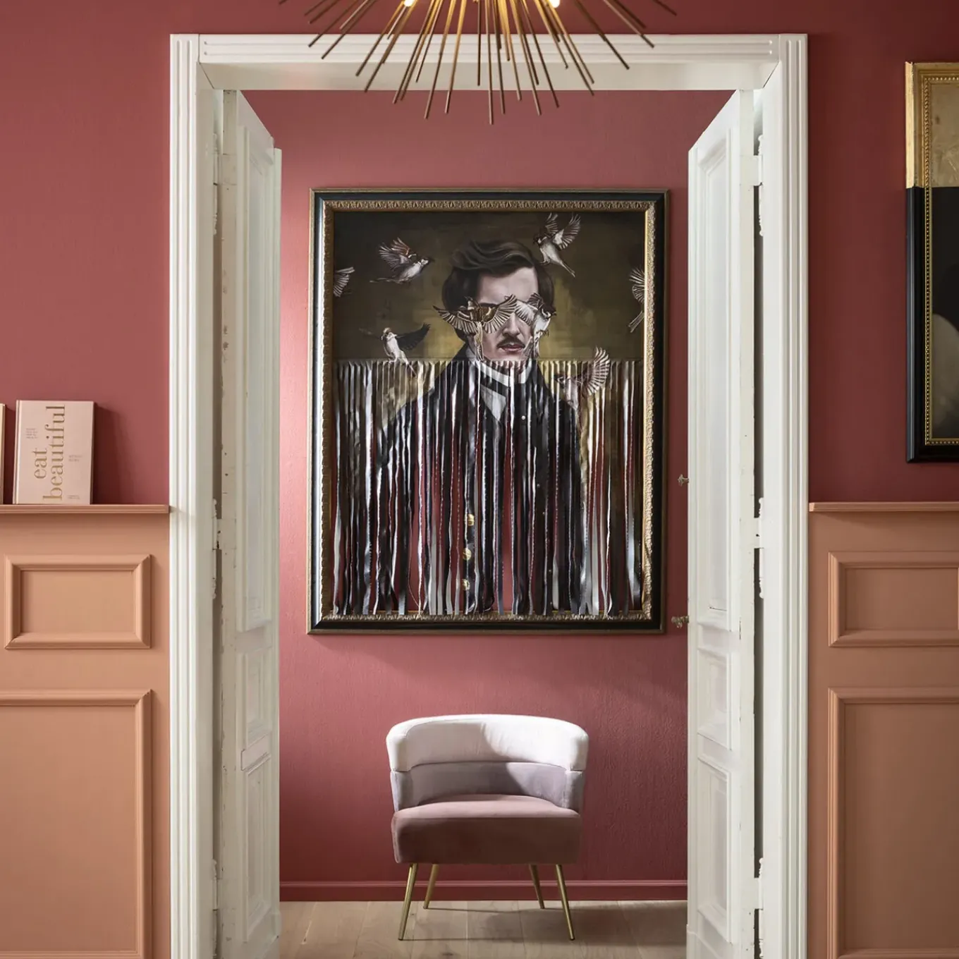Tableau Frame Gentleman Cuts 130X163Cm