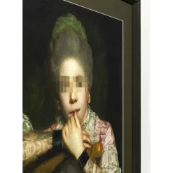 Tableau Frame Incognito Sitting Countess 82X112Cm