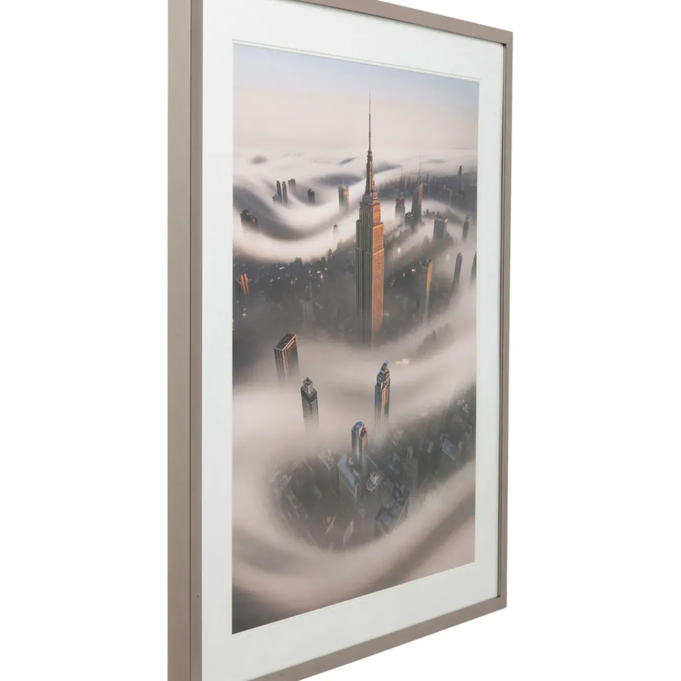 Tableau Frame Ny Storm 90X100Cm
