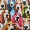 Tableau Sur Toile Doggy Eye S 100X100Cm