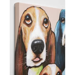 Tableau Sur Toile Doggy Eye S 100X100Cm