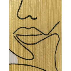 Tableau Sur Toile Faces 70X100Cm