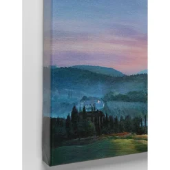 Tableau Sur Toile Flying Elephant At Night 80X100C