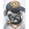 Tableau Sur Toile Hip Hop Dog 70X100Cm