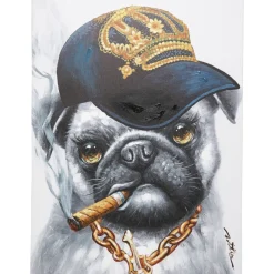 Tableau Sur Toile Hip Hop Dog 70X100Cm